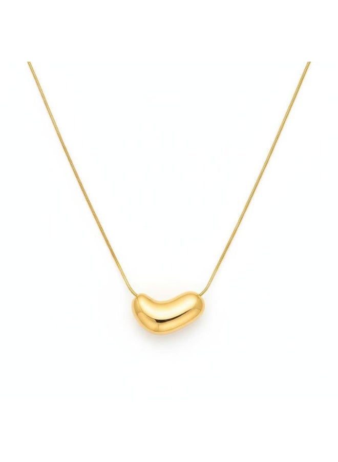 Sculpted Gold Essence Necklace - Image 1